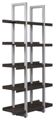 K102 Open Bookcase, Espresso