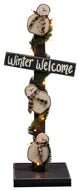Farmhouse Snowman Welcome
