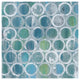 "Stack of Tubes Blue" Digital Paper Print by Albena Hristova, 26"x26"
