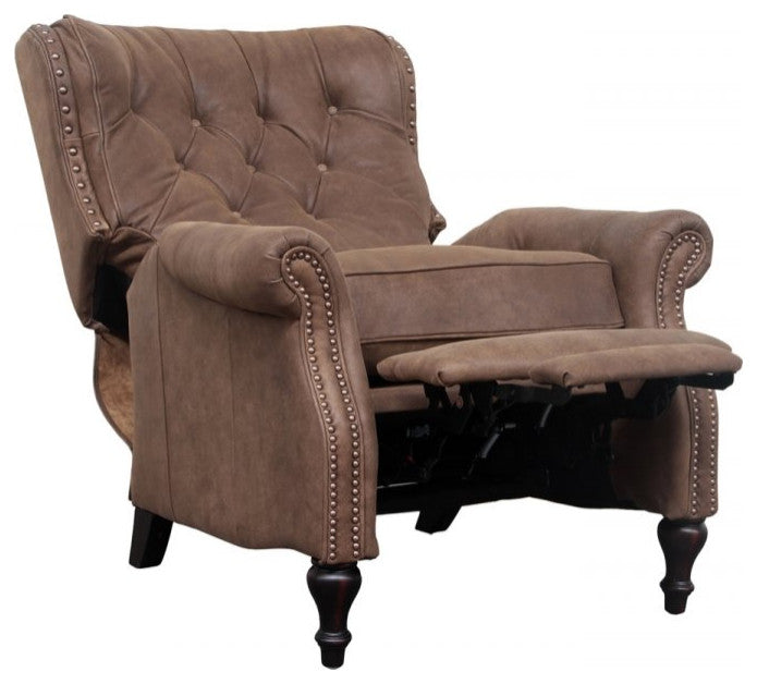 Kendall Recliner, Dark Sanded Bomber