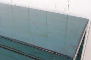 Asian Celadon Blue Credenza