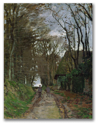 'Path in Normandy' Canvas Art by Claude Monet