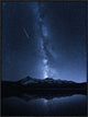 "Galaxies Reflection" Framed Canvas Giclee by Toby Harriman, 27x37"