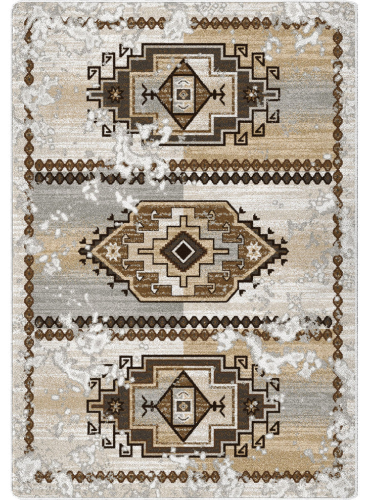 Adobe Rio Oka, Beige, 4'x5'