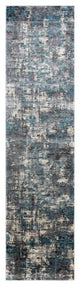 Surya Pune PUN-2308 7'10"x10'3" Rug, Black/Medium Gray/Beige/Teal