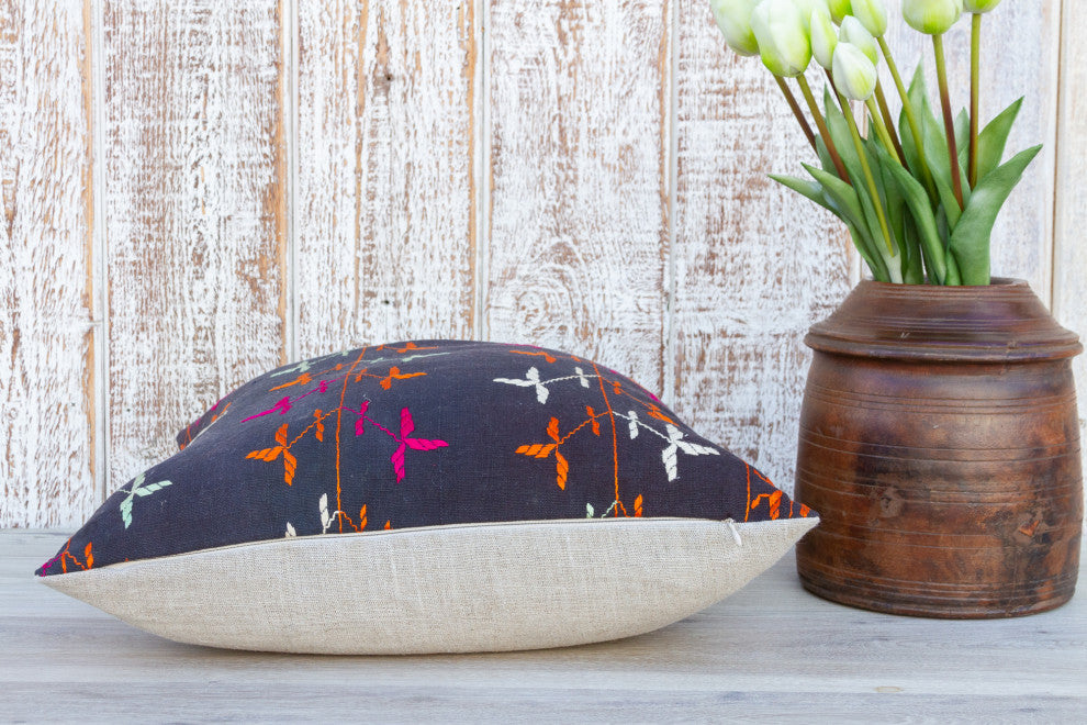 Ani Antique Indian Folk Pillow
