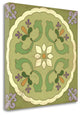"Fresh Herbs Tile IV" By Veronique Charron, Giclee Print on Gallery Wrap Canvas