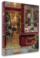 "Parisian Shoppe II" By Marilyn Hageman, Giclee Print on Gallery Wrap Canvas