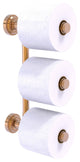 Dottingham 3 Roll Reserve Roll Toilet Paper Holder, Brushed Bronze
