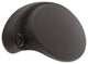 Sumner Street Home Hardware Ovaline Cup Pull, Small, Oil Rubbed Bronze