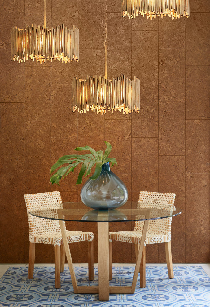 Hinkley Roca Medium Drum, Burnished Gold