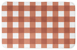 Grey Buffalo Check 34x21 Bath Mat