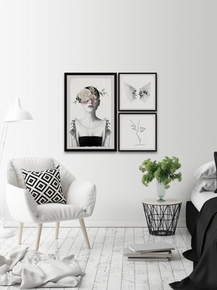 The Necklace Triptych, 3-Piece Set