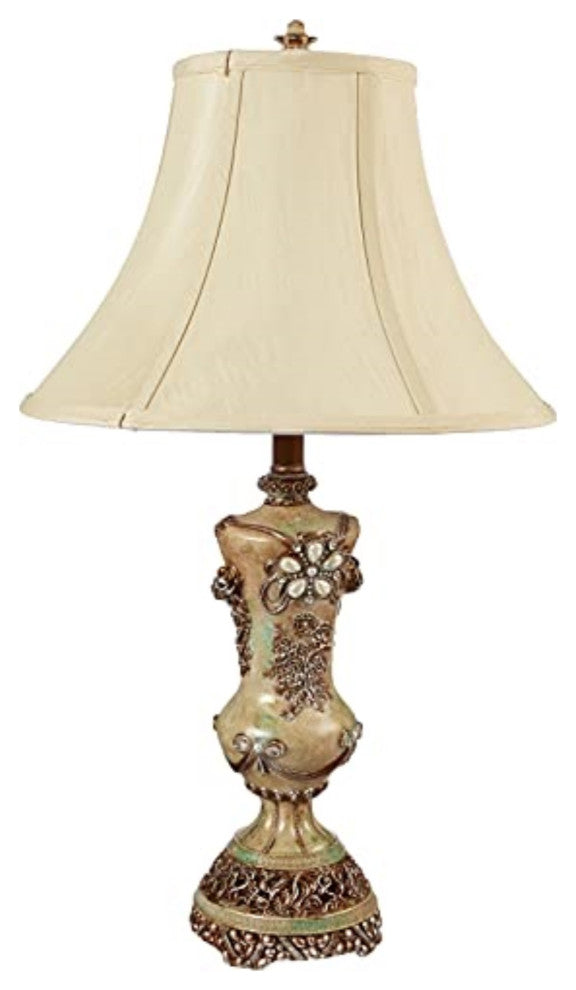 Vintage Rose Table Lamp