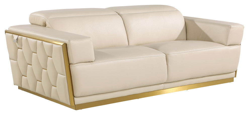 Enzo Top Grain Italian Leather  Sofa