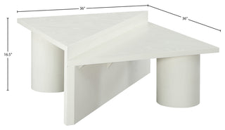 Pavillion Coffee Table, White