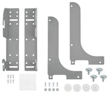 Adjustable Door Mount Bracket for Rev-A-Shelf Waste Containers and Organizers