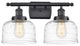 Innovations 916-2W-BK-G713-LED 2-Light Bath Vanity Light, Matte Black