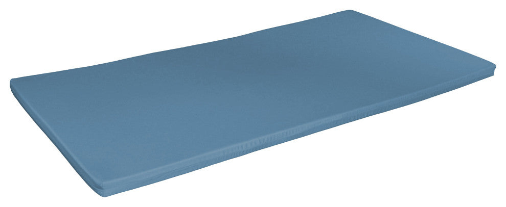 Swing Bed Cushion, Light Blue, 5 Foot, 2" Thick
