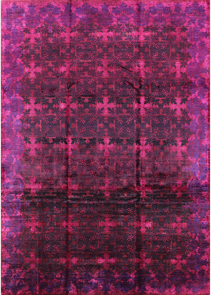 Ahgly Company Indoor Rectangle Mid-Century Modern Area Rugs, 2' x 4'