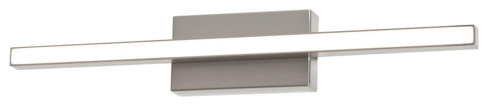 Barlow Vanity, LED 21W, 1800, 120V, Satin Nickel
