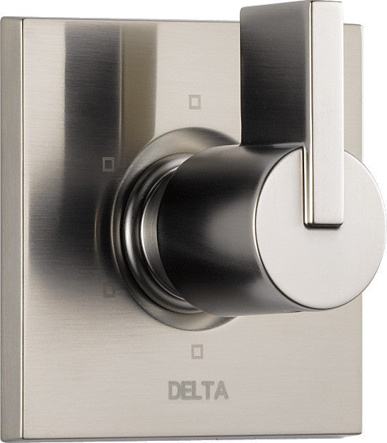 Delta Vero 6-Setting 3-Port Diverter Trim, Stainless, T11953-SS