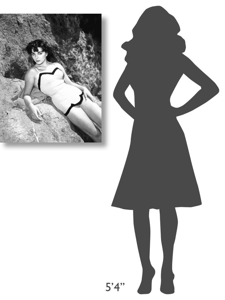 "Joan Collins" Stretched Canvas Giclee by Hollywood Photo Archive, 24"x30"