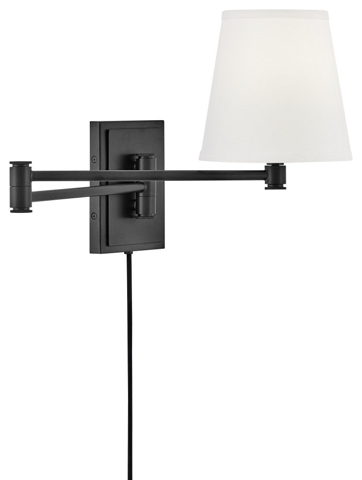 Lark Beale Medium Single Light Sconce, Black