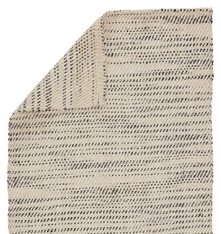 Jaipur Living Almand Natural Solid White/Black Area Rug, 10'x14'