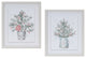 Potted Pine Tree Wall Art, Set of 2