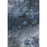 Premium Machine Washable Mayfield AMF590 Blue 5' x 7'6" Rug