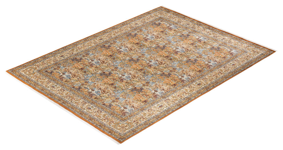 Mogul, One-of-a-Kind Hand-Knotted Area Rug Yellow, 8' 10" x 12' 1"