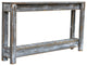 46" Weathered Gray Console