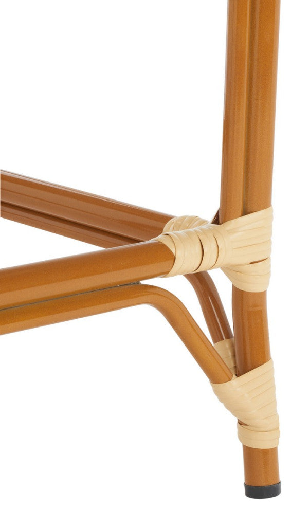 Safavieh California Counter Stool W Arm, Natural