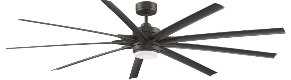 Fanimation FPD8159W Odyn 84" 9 Blade Indoor / Outdoor DC Ceiling - Matte Greige