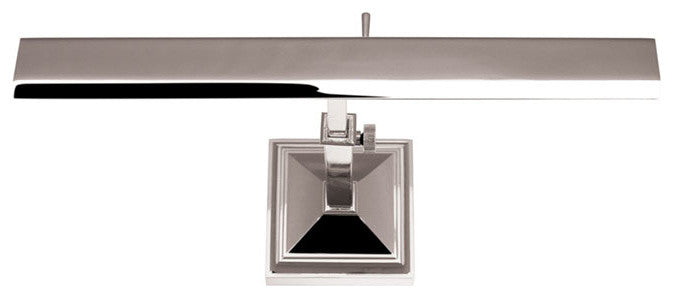 WAC Lighting Hemmingway 14" LED Picture Light, Polished Nickel
