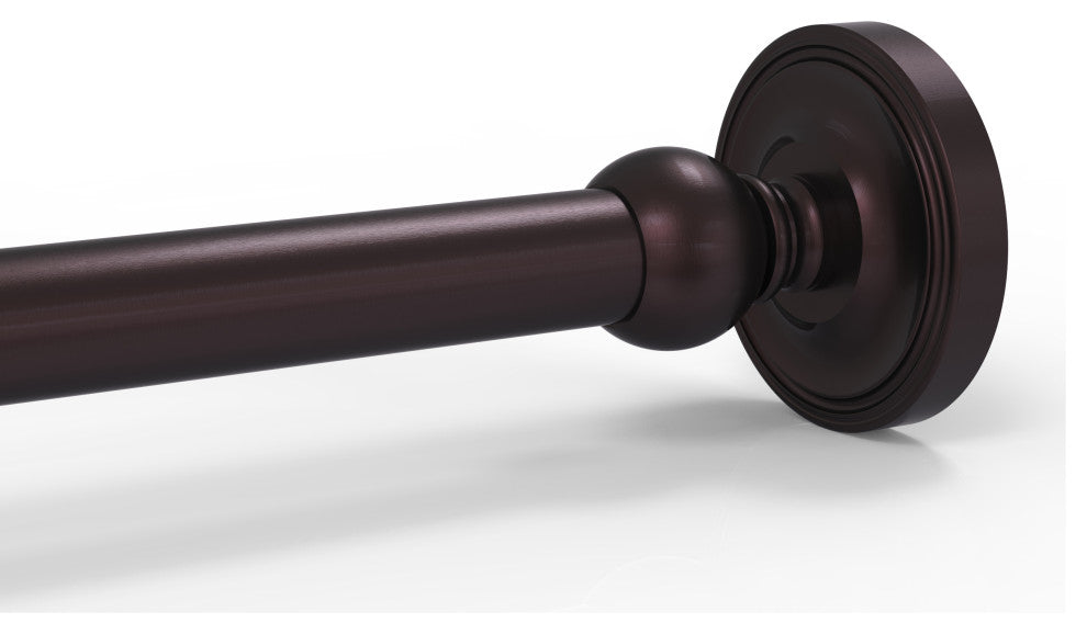 Prestige Regal Shower Curtain Rod Brackets, Antique Bronze