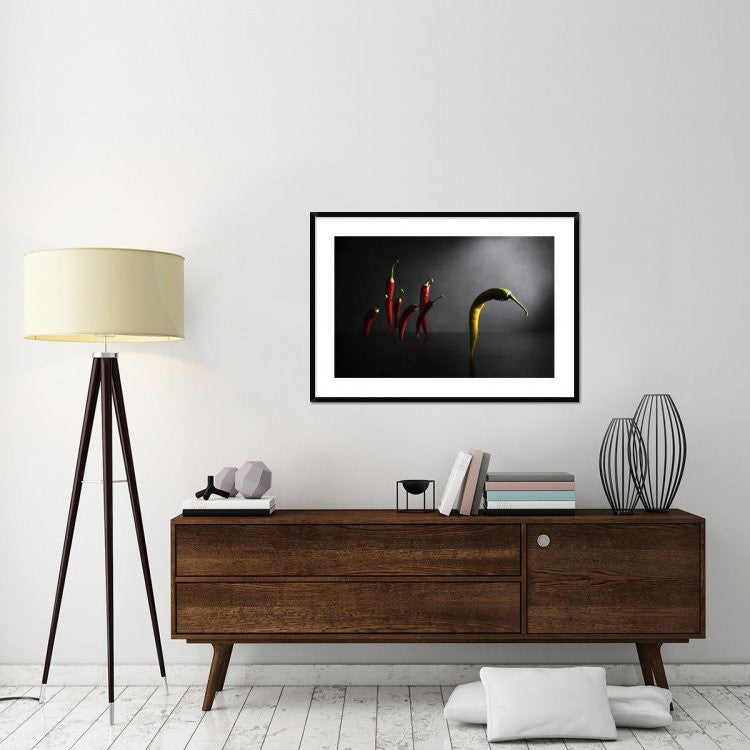 "Hit The Road, Jack!" Framed Digital Print by Victoria Ivanova, 44x32"