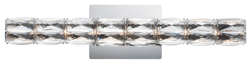 ET2 E23307-20 Zephyr 24"W Integrated LED Bath Bar - Polished Chrome