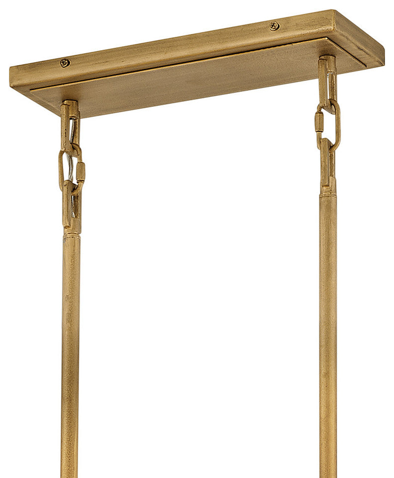 Fredrick Ramond Simone Medium Eight Light Linear, Burnished Gold