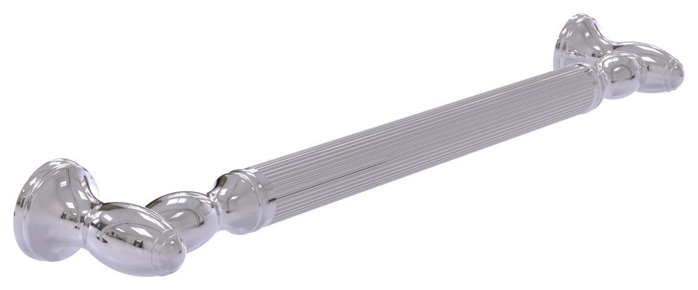 24" Grab Bar Reeded, Polished Chrome