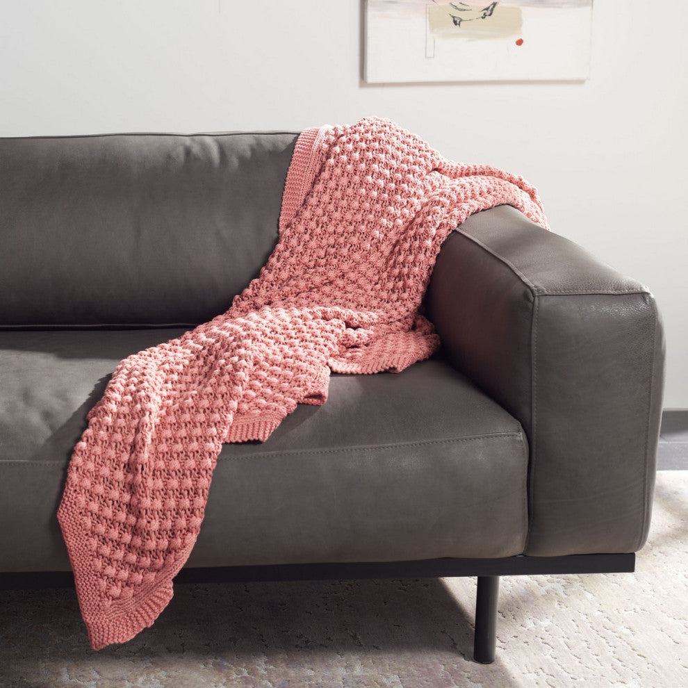 Safavieh Larza Throw Pink