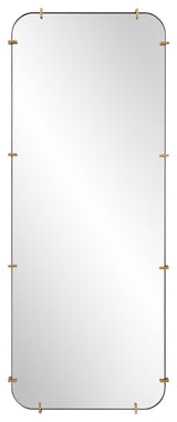 Uttermost - 09978 - Mirror - Pali - Antiqued Brushed Gold
