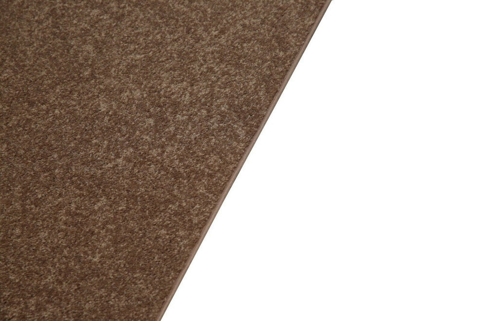 Furnish My Place Brown 3' x 26' Solid Color Rug Runner Made In Usa