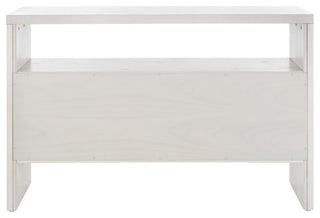 Safavieh Zella 4 Door Console Table, White Washed