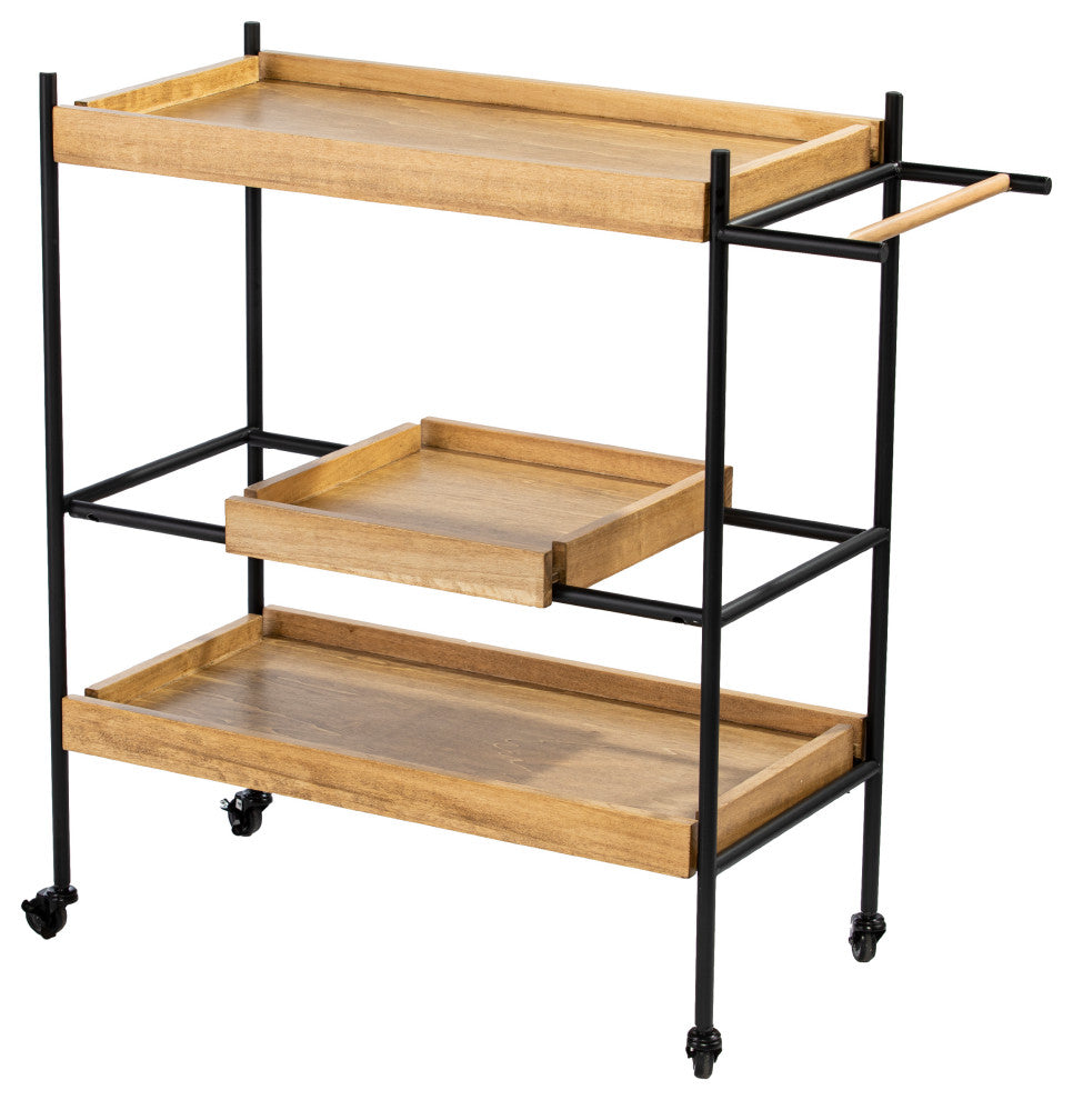 Thomas Rolling Bar Cart