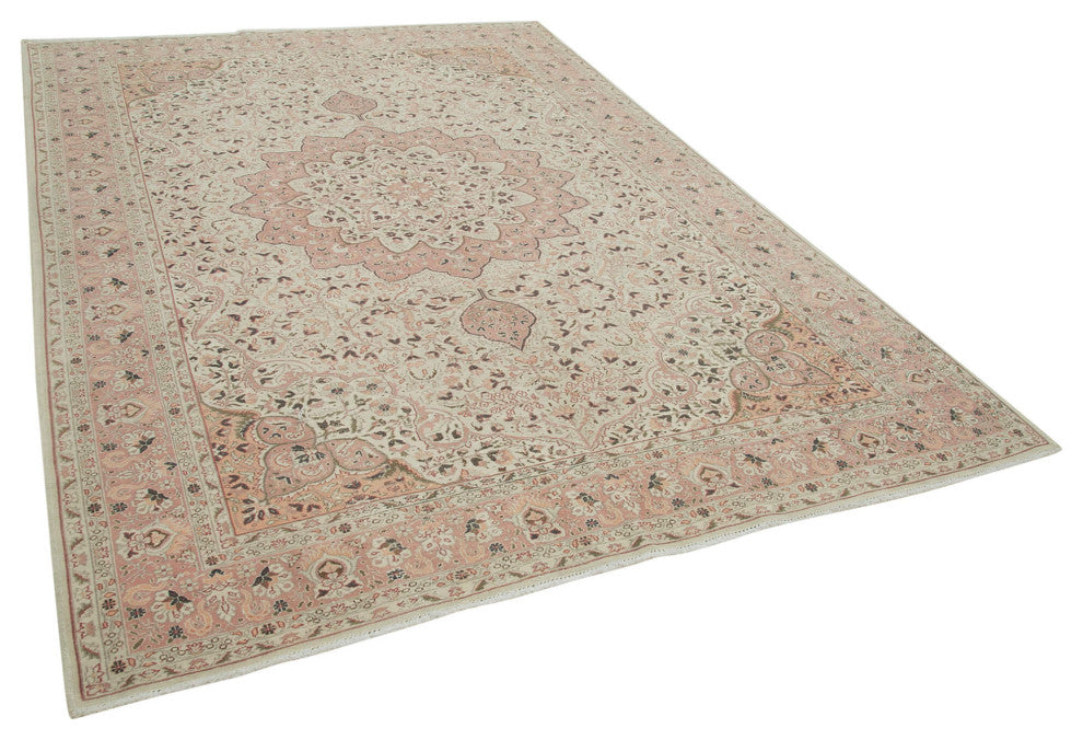 Rug N Carpet - Handmade Turkish 6' 11'' x 10' 3'' Unique Area Rug