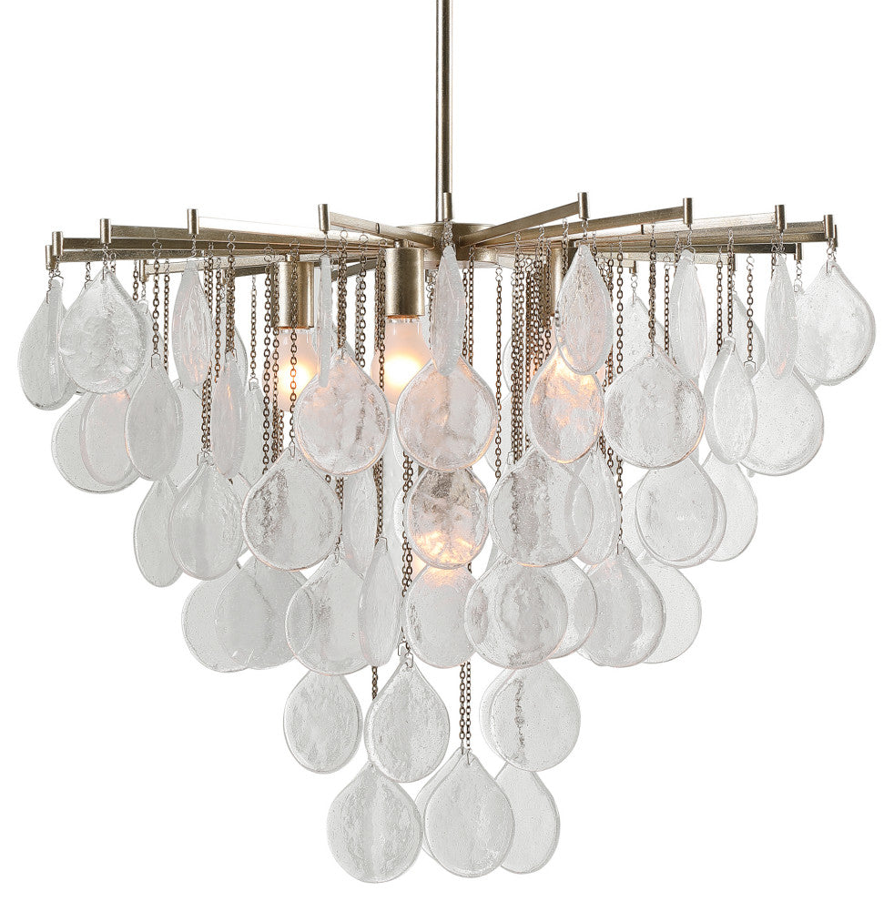 Uttermost Goccia 6-LIght Tear Drop Glass Pendant