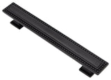 Perlina Pull, Matte Black, 6" Pull