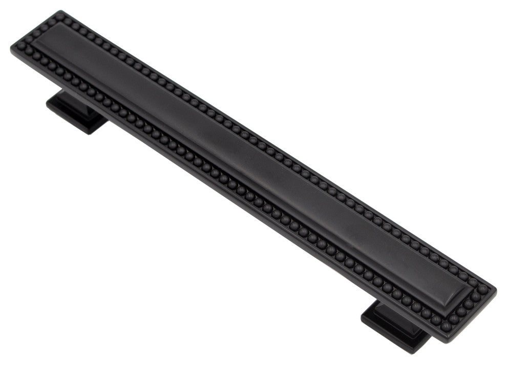 Perlina Pull, Matte Black, 6" Pull
